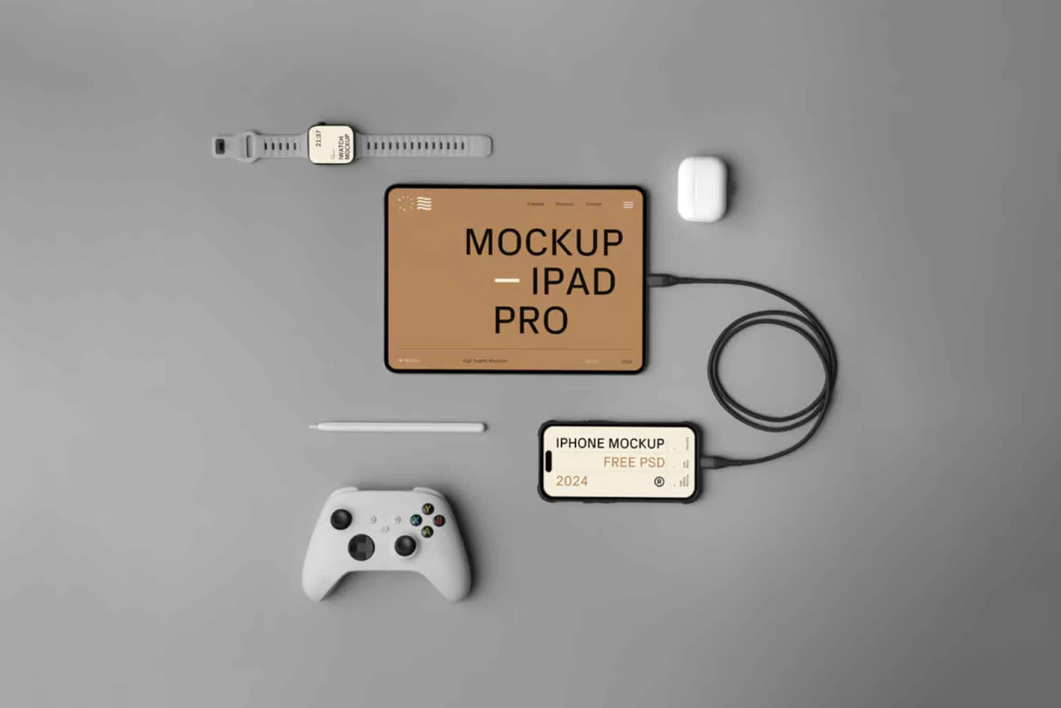 Apple Devices Mockup - Image 1