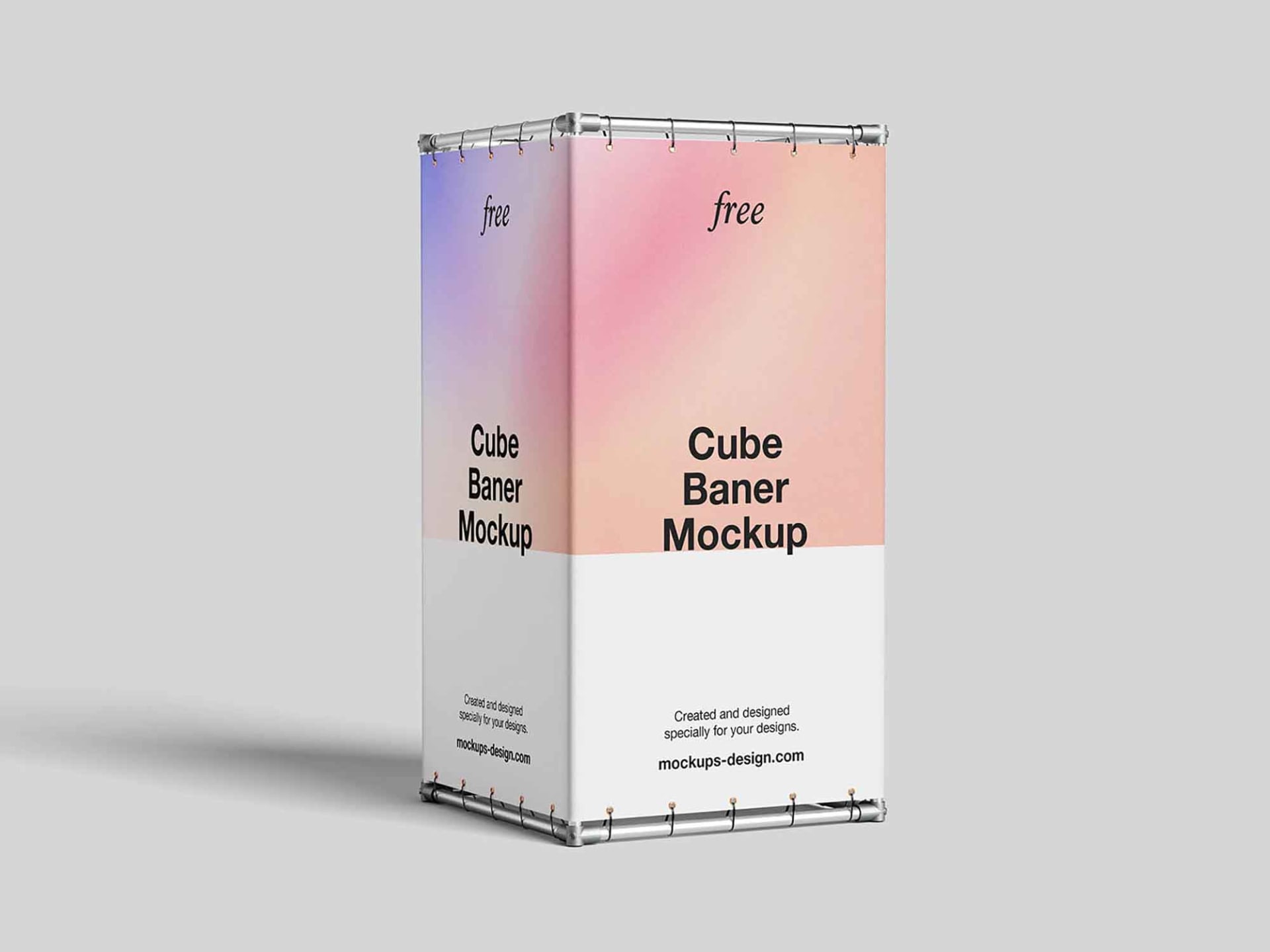 Advertising Cube Banner Structure - Image 2