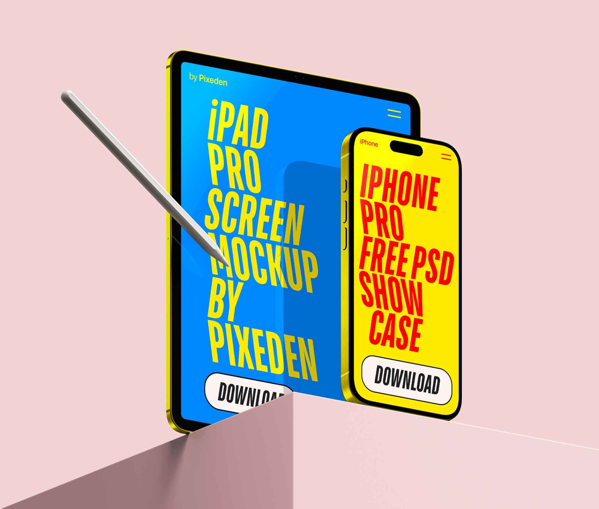 iPad Pro and iPhone Pro Screens - Image 1