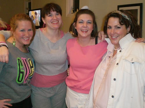 Carrie, KJ, Jessica, and Jen Lancaster