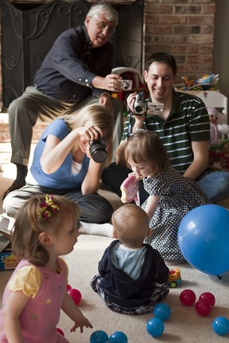 Birthday Party Paparazzi