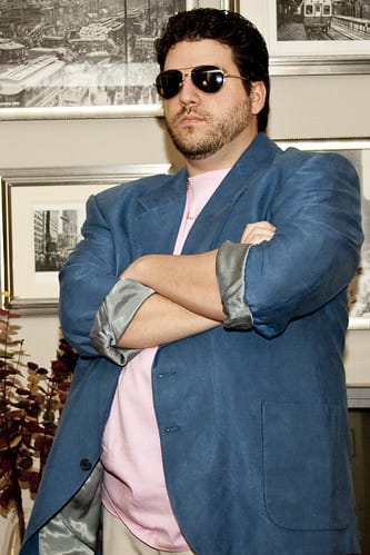 My full-on 80's gear for the party