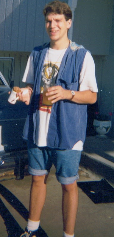 This is what I looked like when I was 18