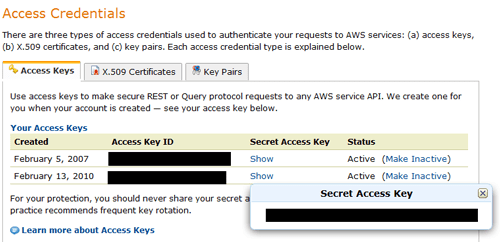 access-keys