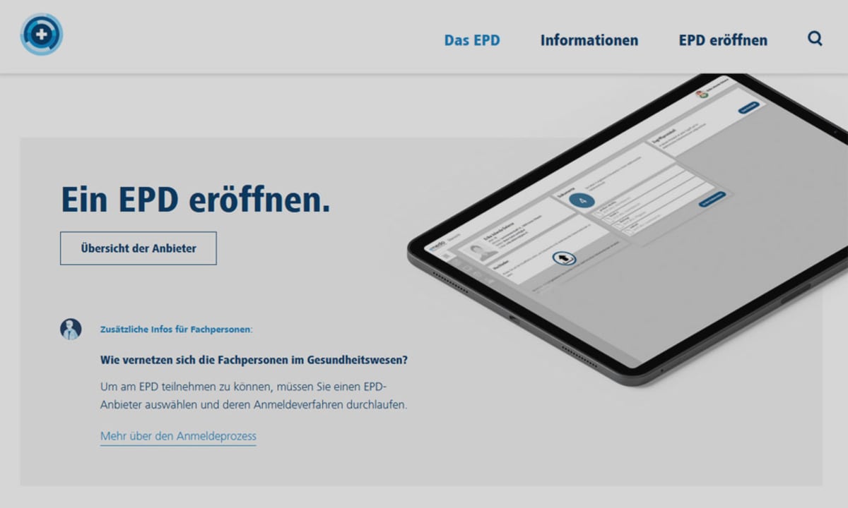 EPDInfoplattform von eHealth Suisse gehackt