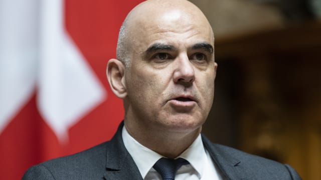 Le ministre de la Santé Alain Berset a-t-il menti ou du moins a-t-il agi avec une négligence grave ?  Image : Clé de voûte