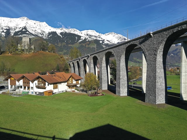 Schutzschicht für das Kanderviadukt in Frutigen