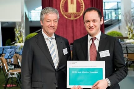 Unispital Zurich Wissenschaftspreis An Maurizio Taramasso