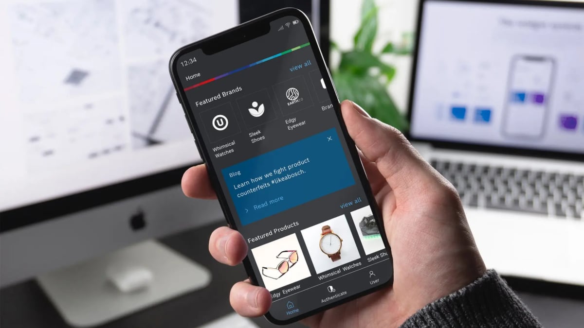 Eine neue App von Bosch erkennt gefälschte Produkte