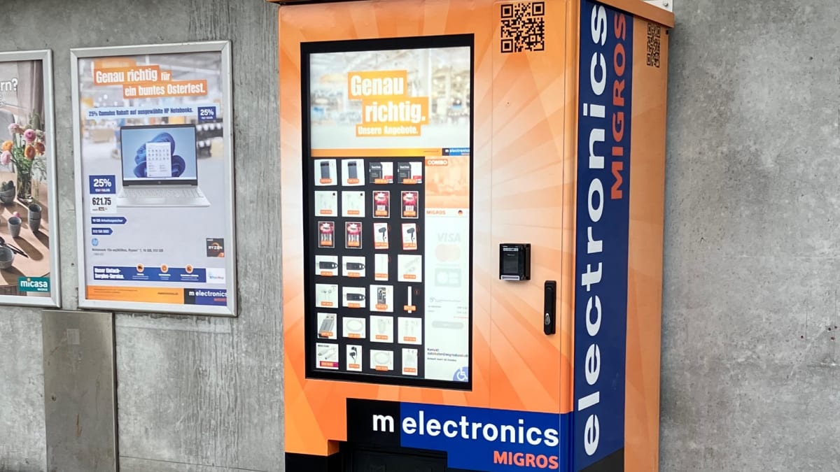 Melectronics stellt in Basel erste Automaten in Dienst
