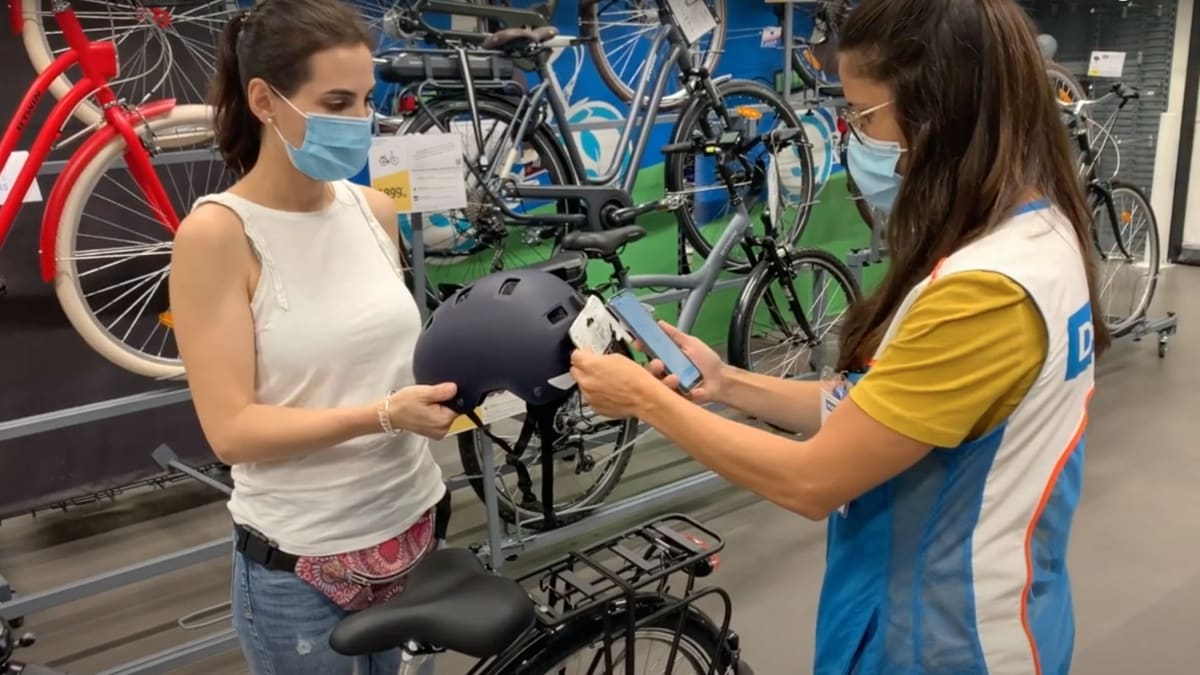 Decathlon verzichtet in Spanien auf herkömmliche Kassen