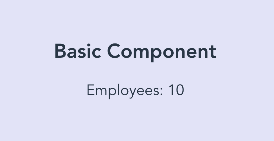 Basic component