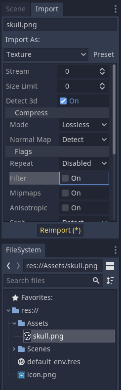 Import the skull image