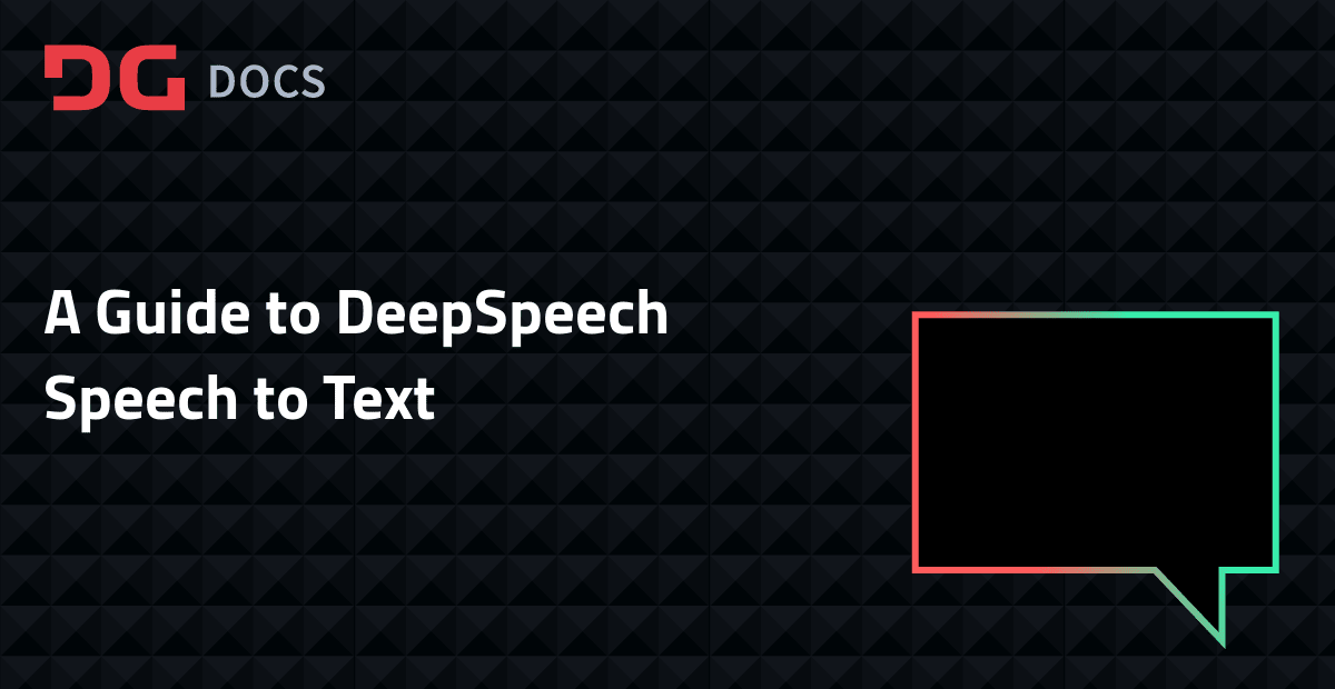 A Guide to DeepSpeech Speech to Text - Deepgram Blog ⚡️