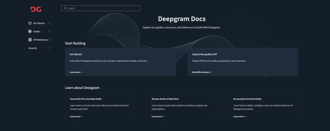 Introducing the New Deepgram Developer Portal