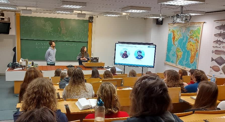 DEEPWAVE zu Gast beim Meeresbiologie Meetup der Universität Hamburg
