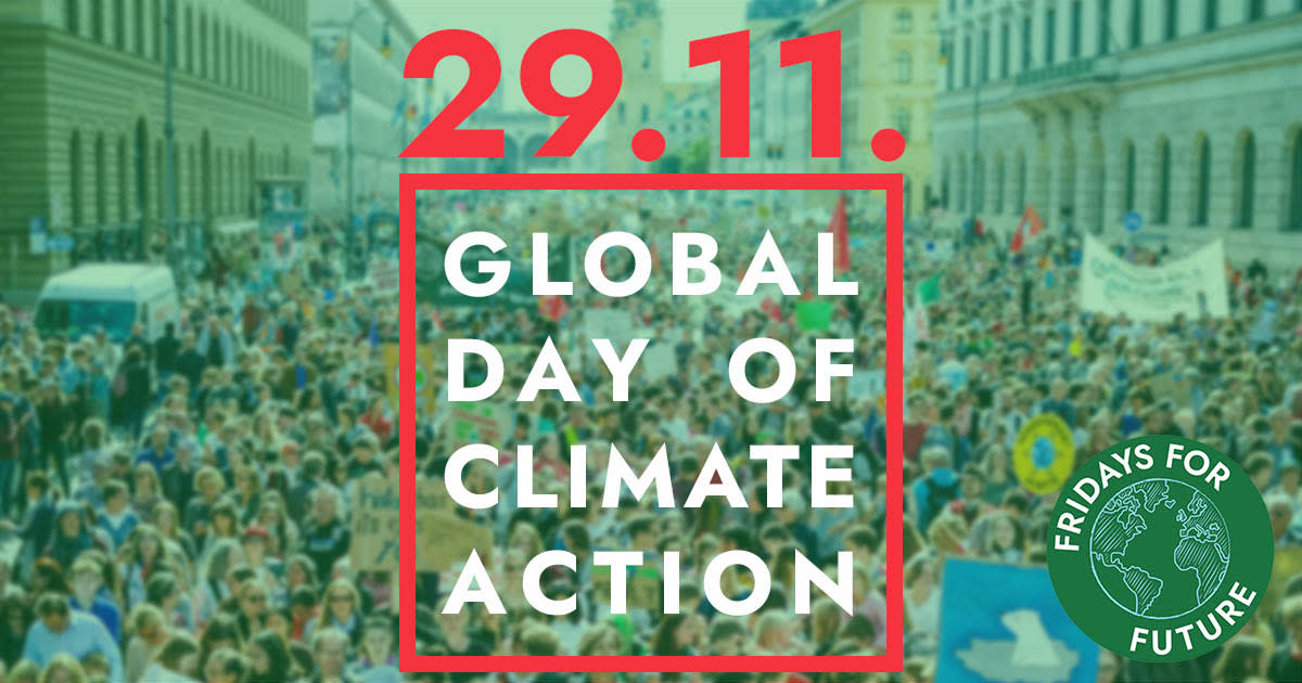 Klimastreik am 29. November #NeustartKlima