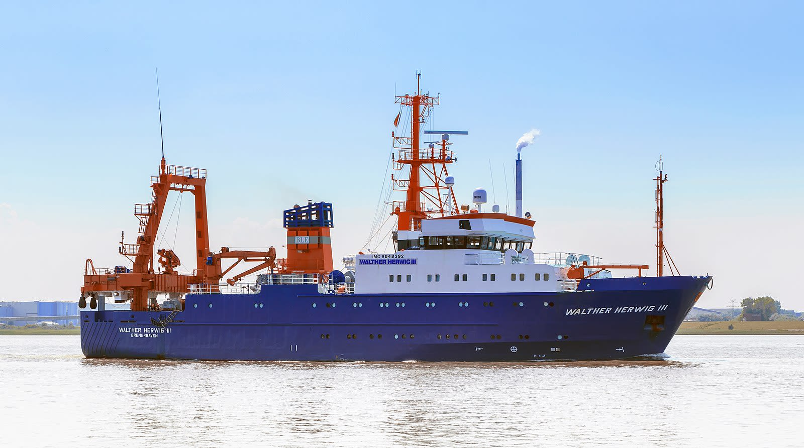 Neues Fischereiforschungsschiff des Bundes in Litauen auf Kiel gelegt