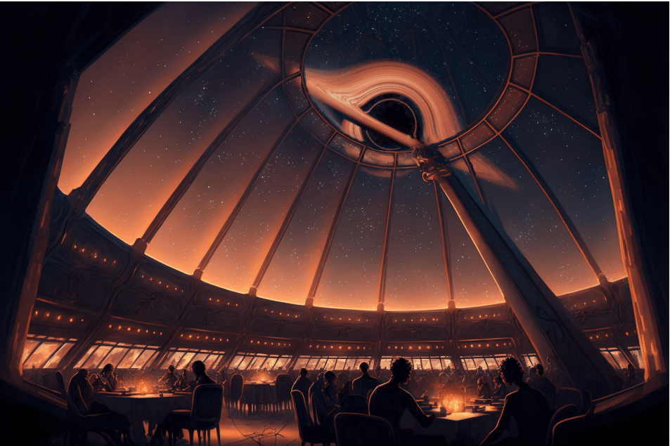 Dine at the Restaurant at the End of our Universe