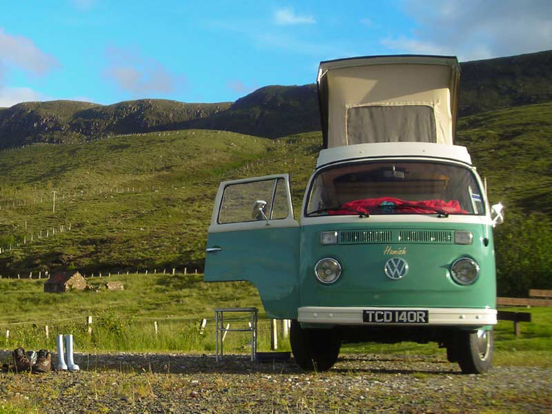 VW Camper Van Hire in Scotland Deeside Classic Campers