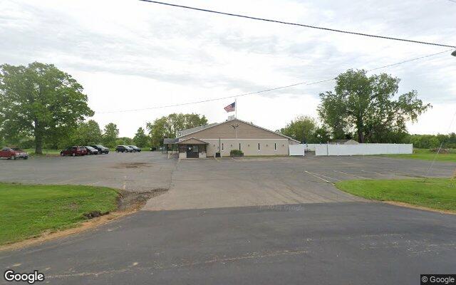Street-level view of Portage Eagles Aerie