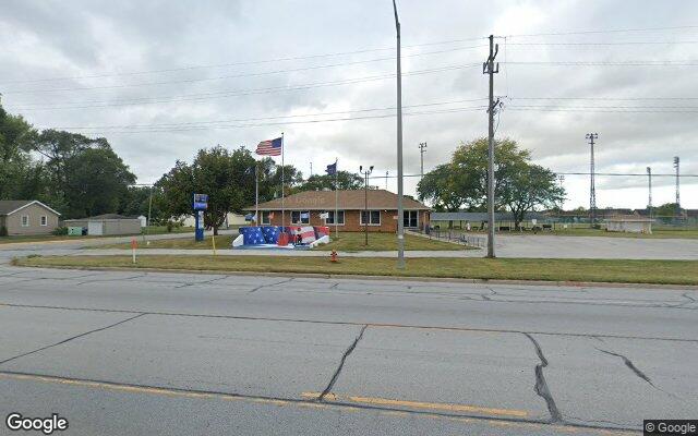 Street-level view of American Legion Post 20