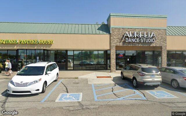 Street-level view of Aurelia Dance Studio