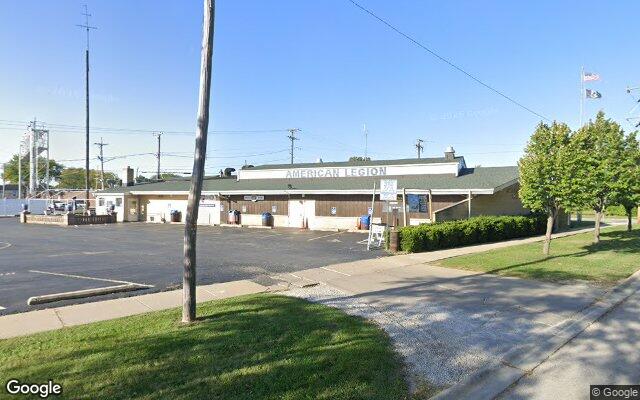 Street-level view of Franklin Park American Legion