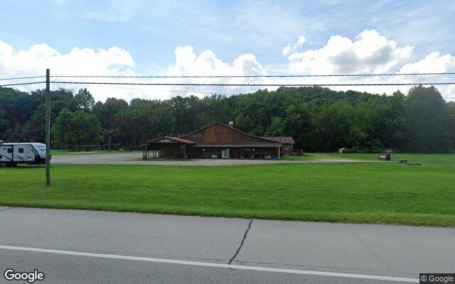 Street-level view of Mike's Music & Dance Barn