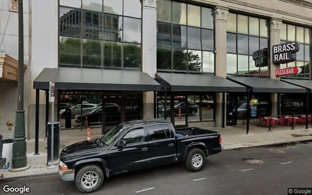 Street-level view of The Annex Detroit
