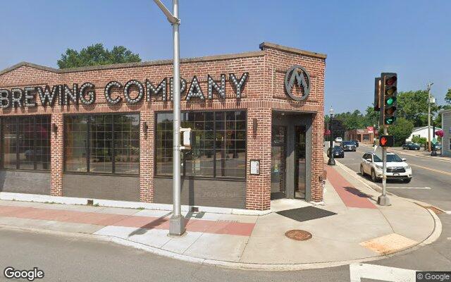 Street-level view of Mosinee Brewing Company
