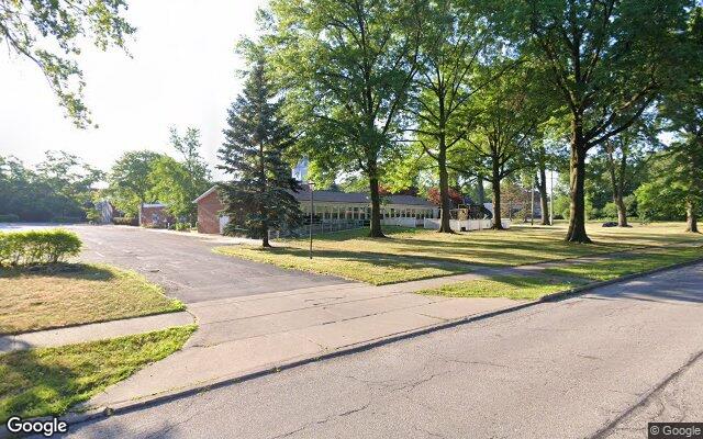 Street-level view of The Cultural Arts Center at Disciples Christian Church
