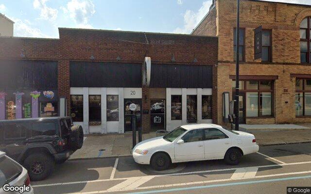 Street-level view of Baxter's Speakeasy