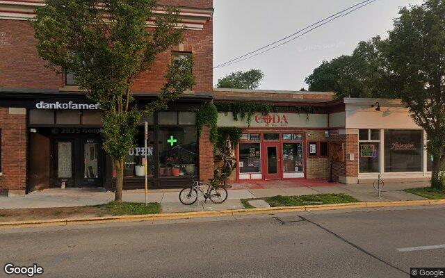 Street-level view of Cafe CODA