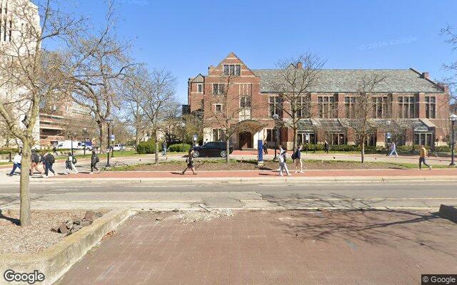 Street-level view of Vandenberg Room, Michigan League (primary; verify)