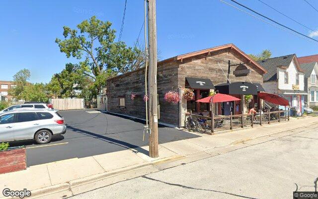 Street-level view of Spurs Saloon