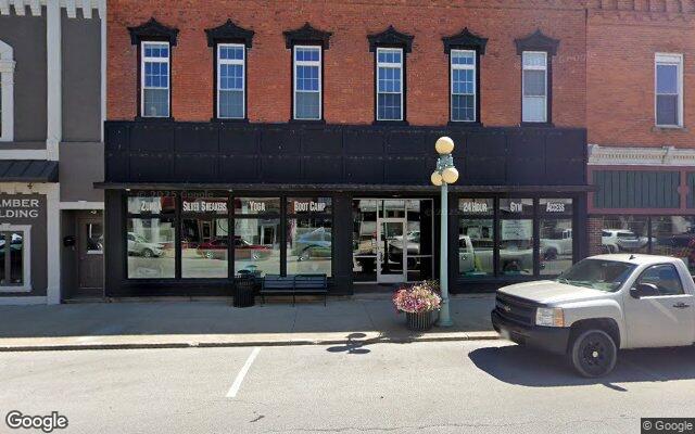 Street-level view of Body Works Fitness Studio & Gym