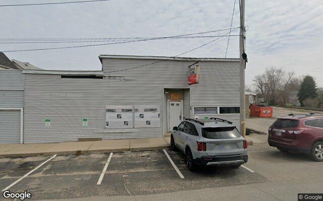 Street-level view of The Neighborhood Tavern
