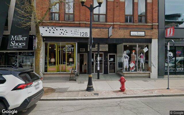 Street-level view of Studio G Hamilton