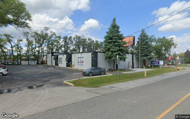 Street-level view of Royal Canadian Legion Branch 643