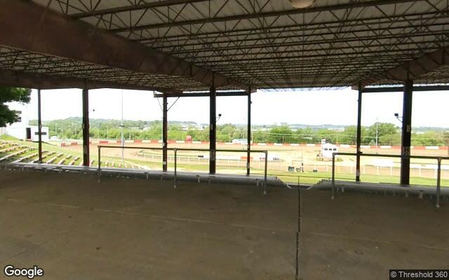 Street-level view of Dubuque County Fairgrounds