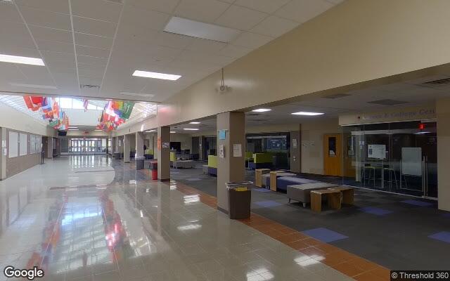 Street-level view of Jefferson Activity Center – Dance Studio