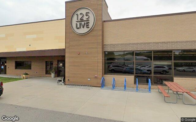 Street-level view of 125 Live