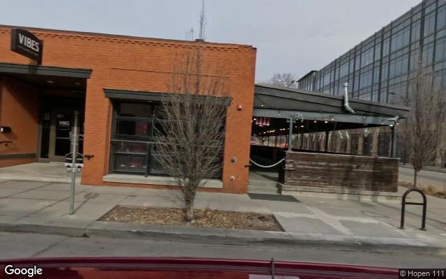Street-level view of Vibes Kitchen & Bar