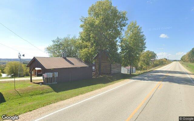 Street-level view of Plagman Barn