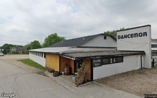 Street-level view of DanceMor Ballroom