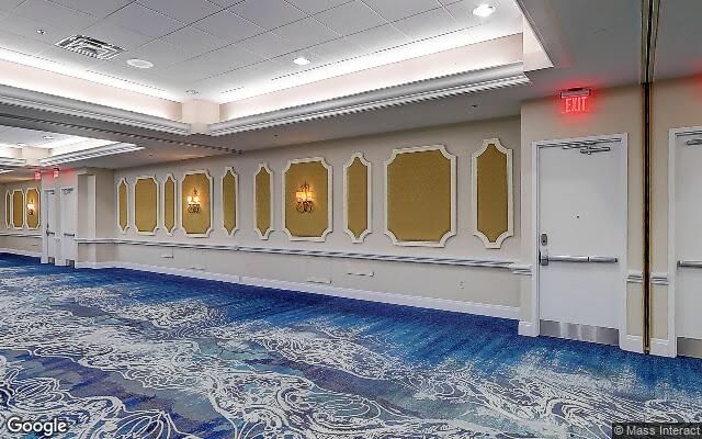 Street-level view of Rosen Plaza Resort