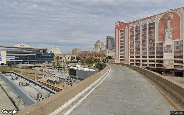 Street-level view of St. Louis (venue TBD)