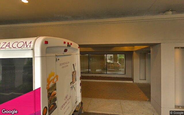 Street-level view of Crowne Plaza Chicago O'Hare
