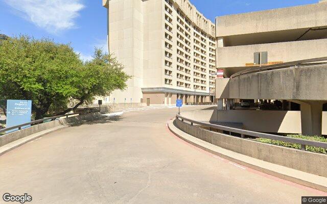 Street-level view of Hyatt Regency DFW International Airport